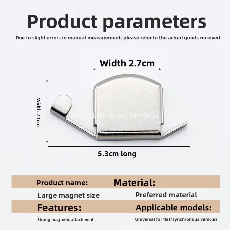 1678★  Sewing machine magnet regulation flat car magnet regulation aircraft regulation strong magnet rib locator edge regulation