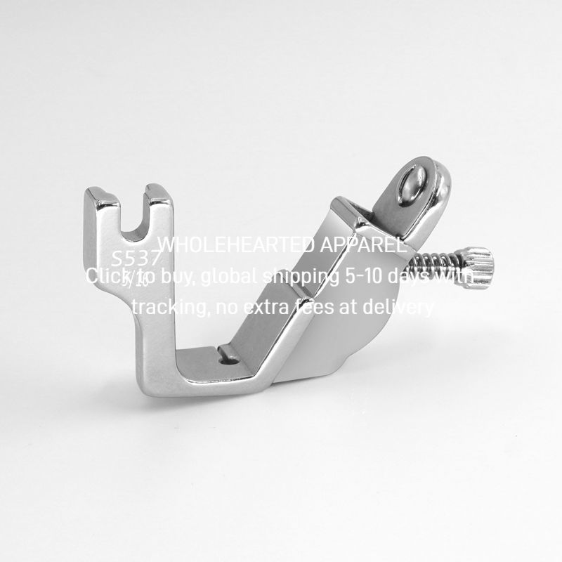 1405★  Flat car all-steel pull rubber band presser foot S537 elastic band presser foot sewing machine accessories shoulder strap presser foot elastic fold