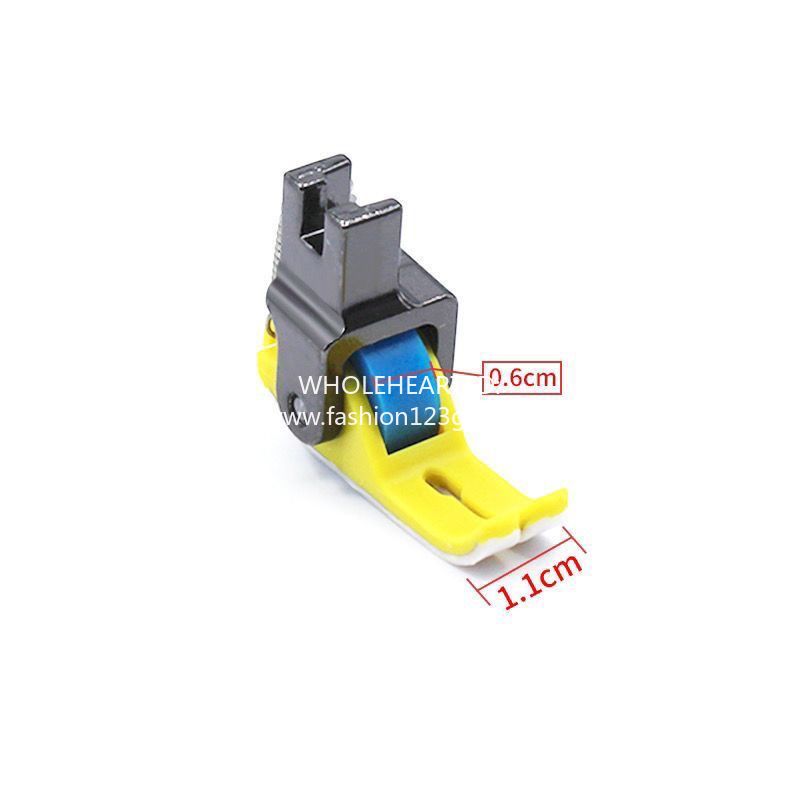1092★ New Teflon wear-resistant roller presser foot plastic special narrow flat car thick universal sewing machine cloth wheel