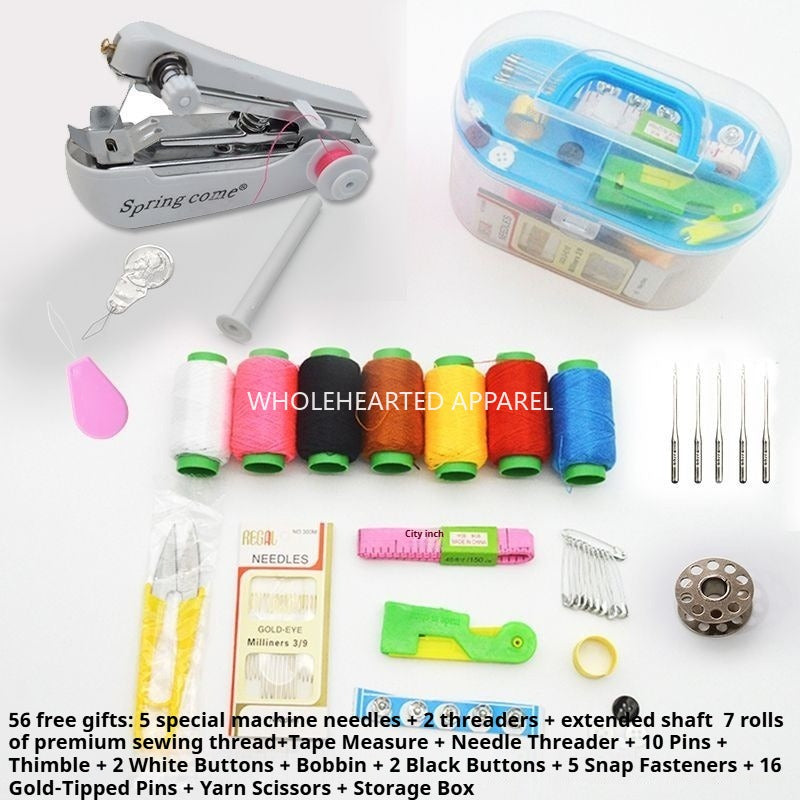 1861★ Portable Handheld Mini Manual Sewing Machine for Simple Clothing Repairs★