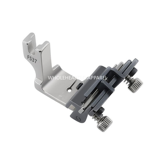 1610★  Upgraded flat car adjustable F537 rubber band presser foot electroplating elastic strap on all steel shoulder strap rubber band adjustable width