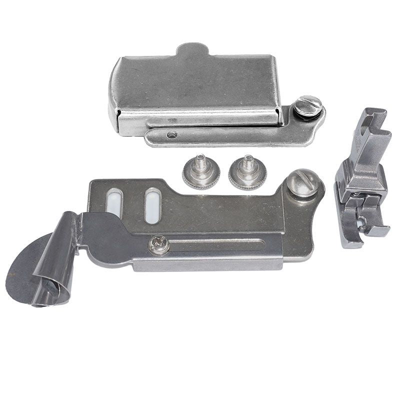 1732★ Flat sewing machine magnetic spiral hemming binder, no-installation design, dual-fixation curved hem fabric hemming attachment.