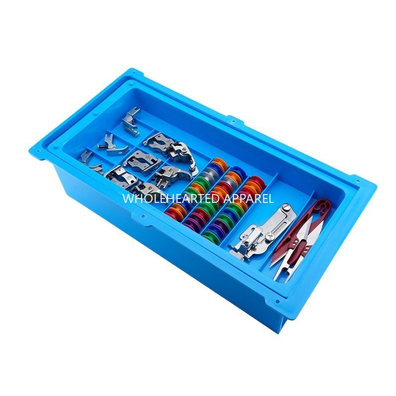 1727★ Sewing machine universal double-layer large-capacity storage drawer box presser foot scissors screwdriver widened storage sewing accessories★