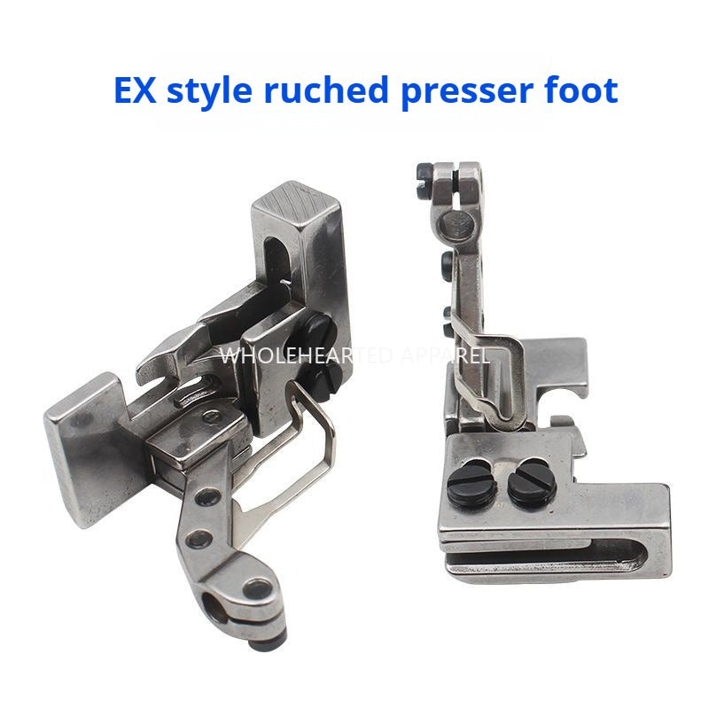 1541★ Discounted wrinkle presser foot, four-wire and five-wire edge locking machine, discounted wrinkle presser foot, double-layer sewing machine accessories★