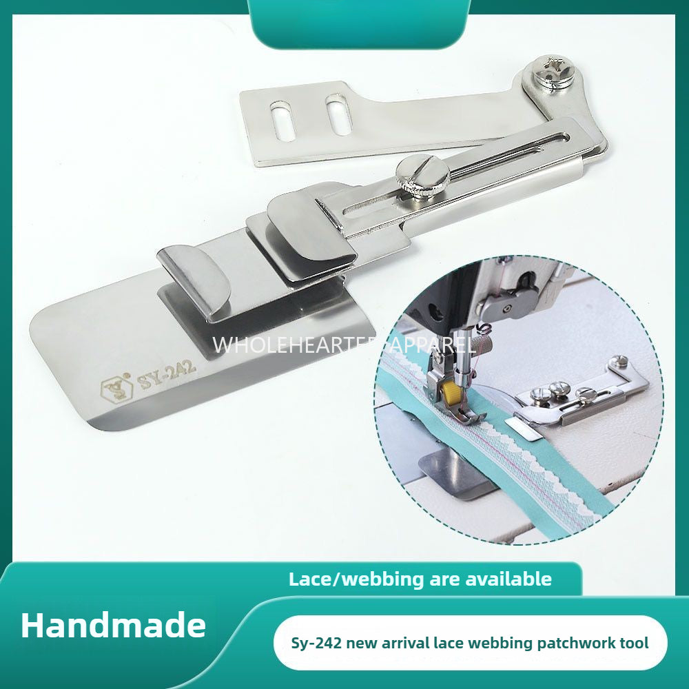 1596★  New adjustable upper lace webbing elastic multi-purpose seam seam tool