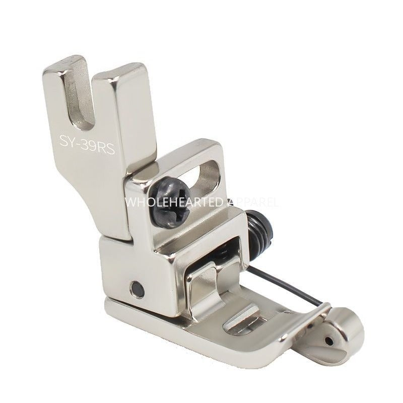 1743★ SY-39S All-Steel Adjustable Double-Spring Presser Foot for Computerized Flat-Bed Sewing Machines, Left and Right Edge-Stitch Topstitching, High/Low Setting, Anti-Skip Design★