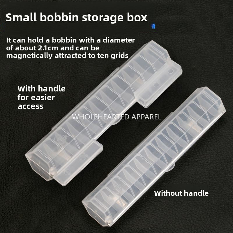 1565★  Computer flat car sewing machine shuttle core magnet storage box Jack A3A4 Zhongjie Fushan brothers plastic lock cylinder wire core