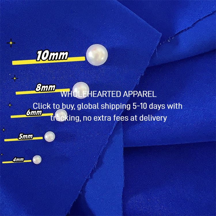 1583★  Portable handmade set bead machine hand-pressed rhinestone non-porous ABS imitation pearl four-claw nail DIY jewelry accessories