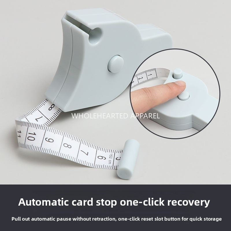 1676★  Special circumference ruler fitness ruler waist ruler hip circumference leg circumference automatic high-precision shrinkage measurement soft ruler household ruler