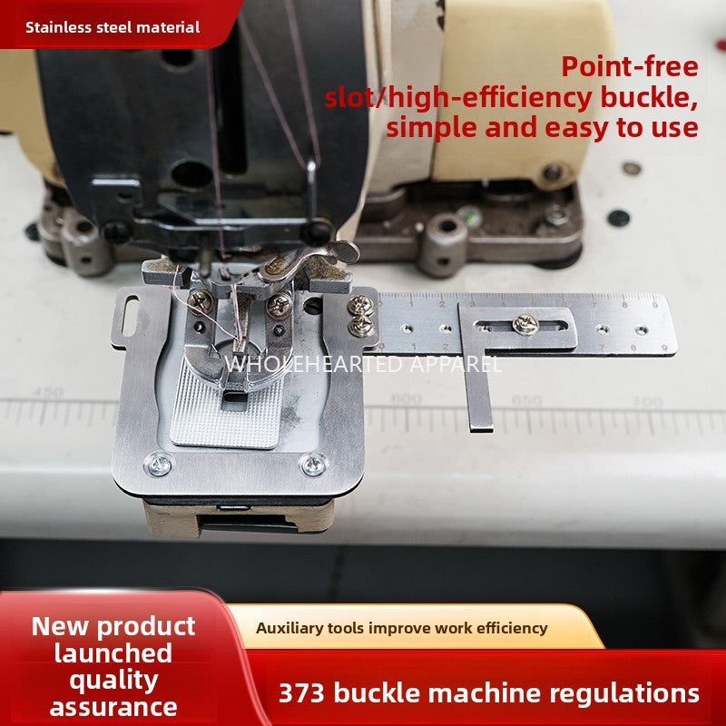 1642★  Point-free New 373 Nail Buckle Machine Customized Easy Nail Buckle Buckle Positioning Auxiliary Tools Sewing Machine Accessories