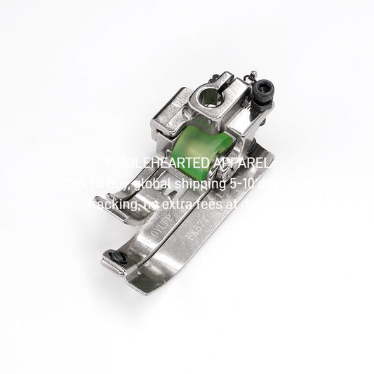 1493★  Boutique knife hanger FK571 Roller foot presser car Three-needle five-thread interlock sewing machine Foot presser sewing machine accessories Anti-eating cloth