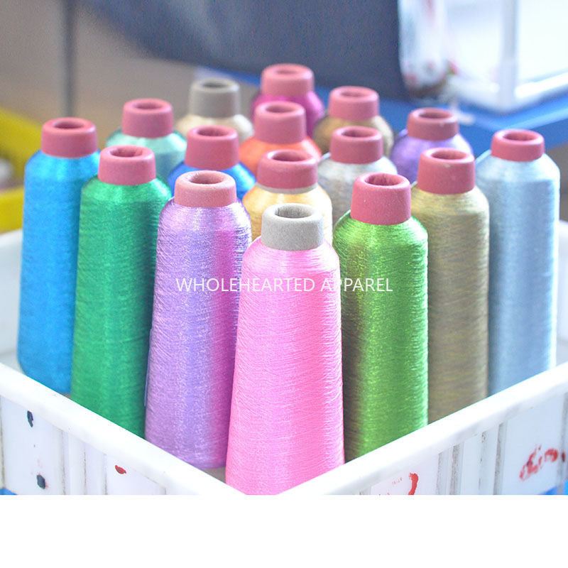 3058 Cross stitch gold and silver thread computer embroidery sewing thread hand stitch sewing machine thread embroidery handmade DIY embroidery thread