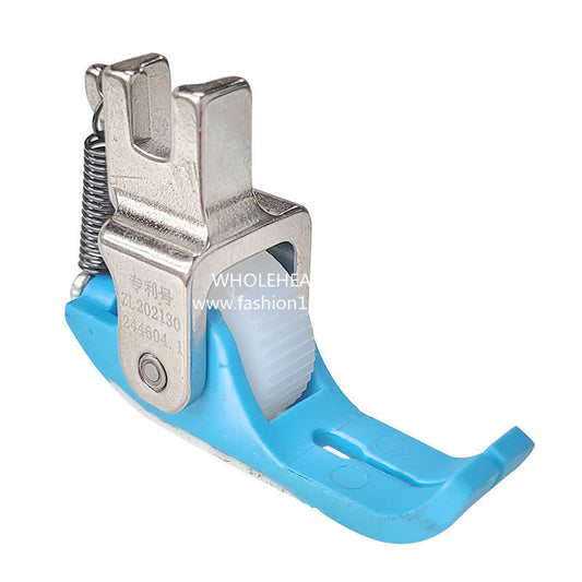 1143★  New flat car special Teflon narrow roller presser foot anti-eating cloth rush cloth