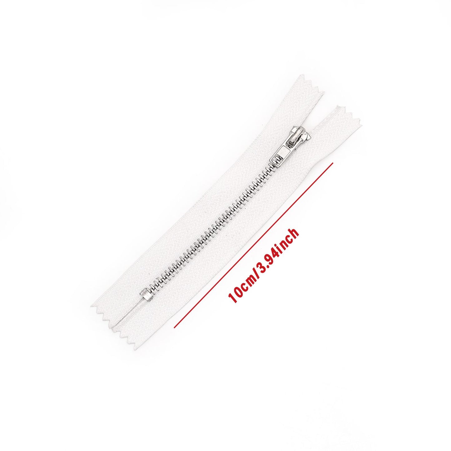 3076 Zipper Metal Zipper No. 3 Platinum Closed Tail Not Tail Automatic Head Clothing Luggage Doll Available