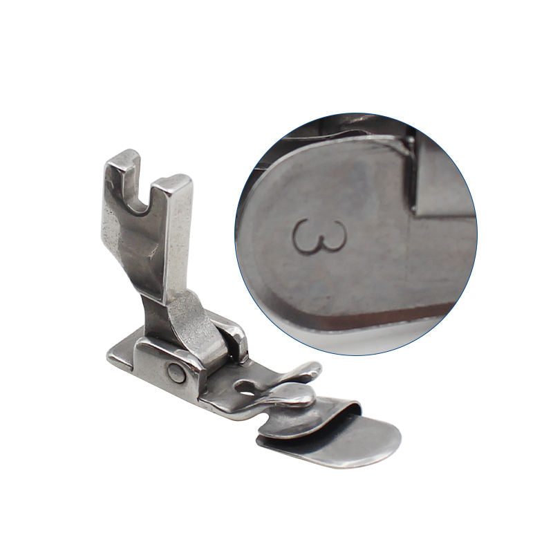 1114★ Sewing machine accessories, new adjustable flat car, non-ironing, lower folding edge pull cylinder, door placket sticker, turtle back arc splicing seam roll