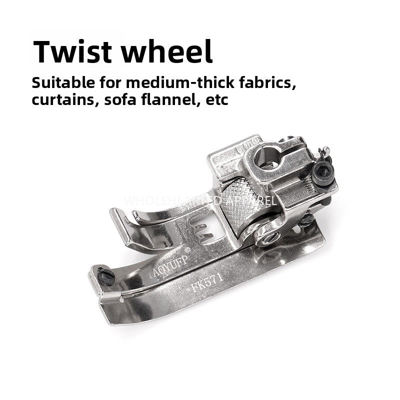 1540★  Interlock sewing machine left knife three-needle five-thread roller presser foot knife holder FK571 presser foot thickness general sewing machine accessories