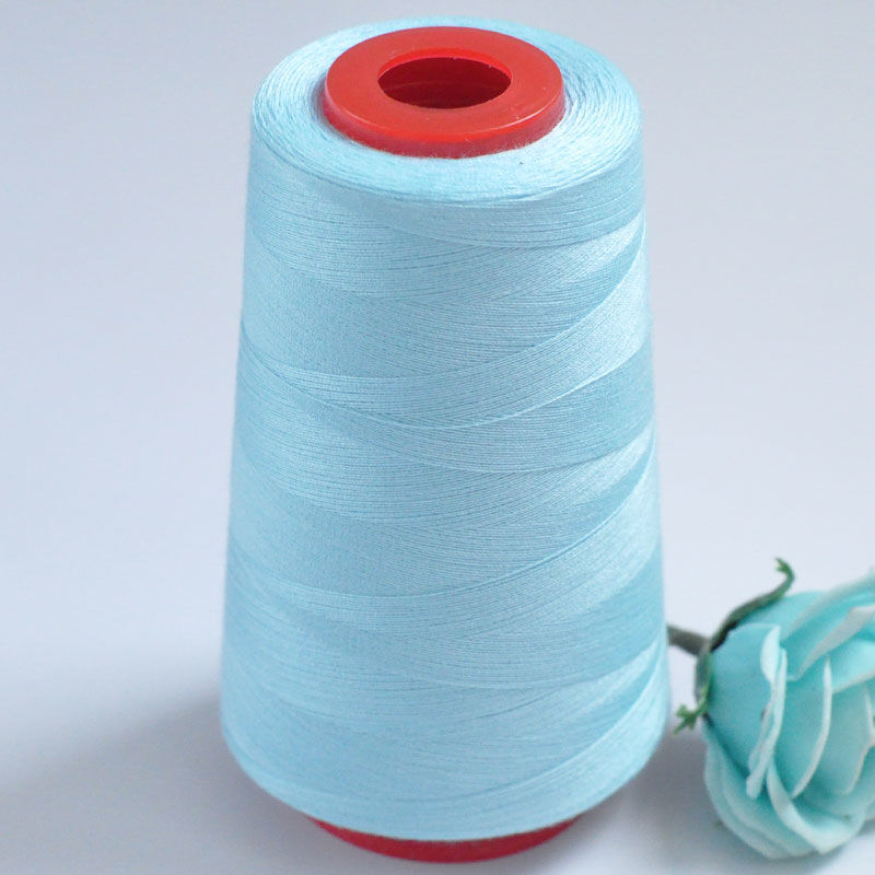 3052 Household industrial 402 high-speed fine thread sewing machine special large roll black and white color flat car sewing thread new product recommendation