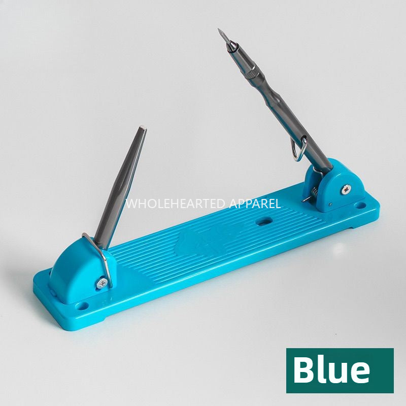1703★ Nueva herramienta de esquina de solapa semiautomática plegable SY-105, cubierta de bolsillo de camisa, artefacto de giro de esquina manual
