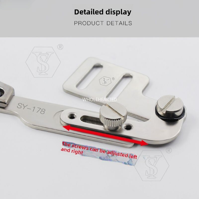 1066★ New SY-178 flat car inverted bone setting side seam rib pressing line adjustable positioning tool