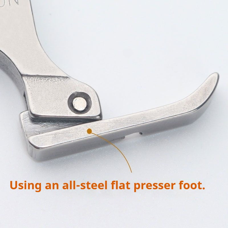 1500★ All-steel flat car left and right unilateral press foot invisible zipper press angle P36N P36LN plastic single press foot flat seam car★