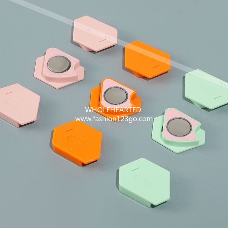 1005★ New model magician polygon strong magnetic guide sewing machine universal edge positioning tape with scale sewing accessories