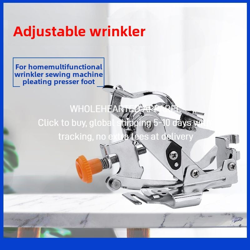 1400★  Multifunctional Sewing Machine Pleater 55705 Pleated Press Foot Powder Box Brothers Singer Leap True, Good and Beautiful Household Machine