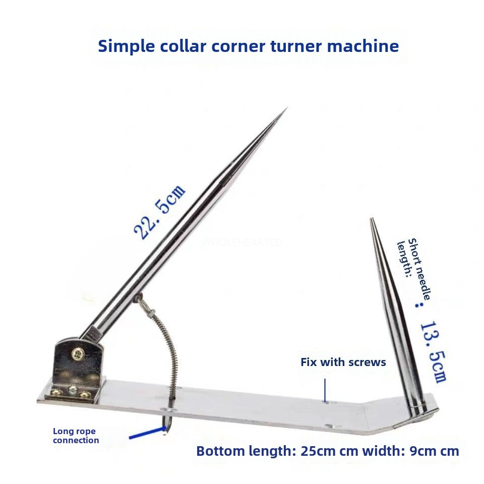 1057★ Manual semi-automatic shirt lapel angle machine, suit lapel does not rust, tailor reverse collar angle setting machine tool