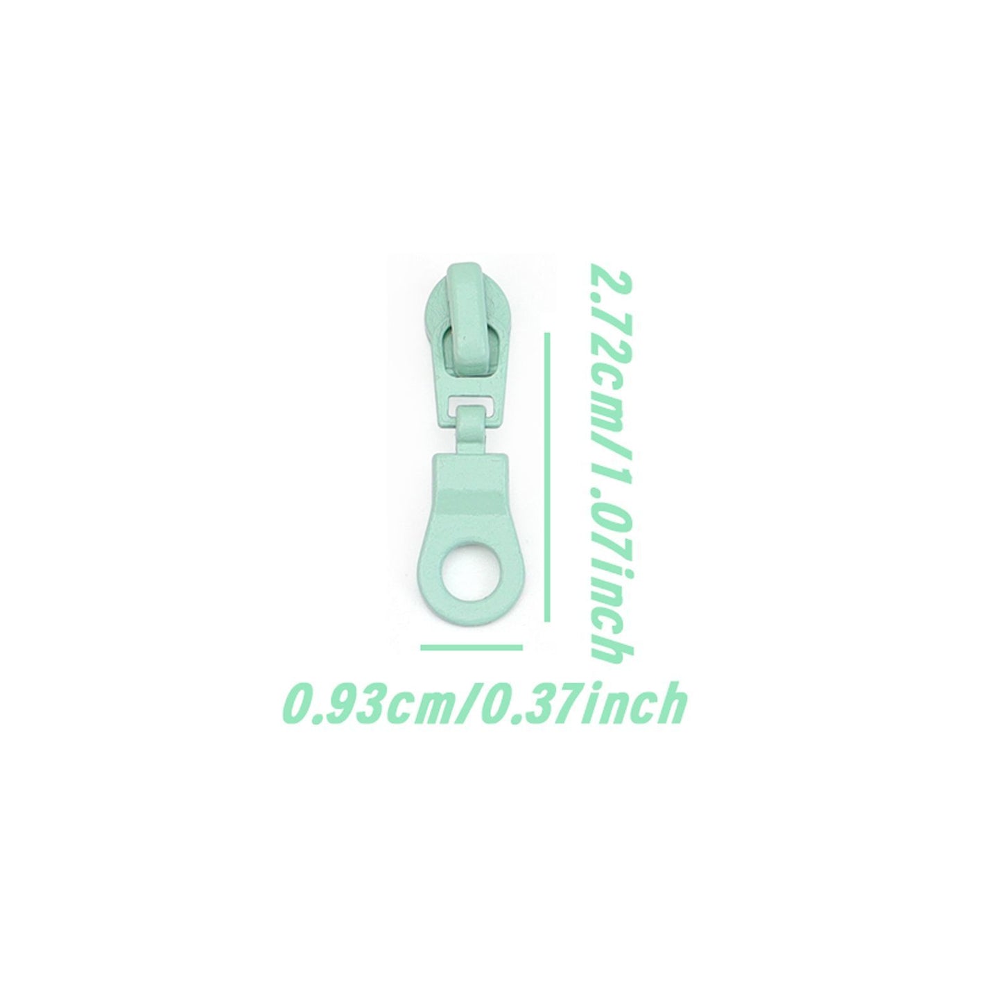 3090 Zipper No. 3 is wearing nylon pull head Macaron color spray color Jitong head, luggage, clothing, daily necessities zipper head