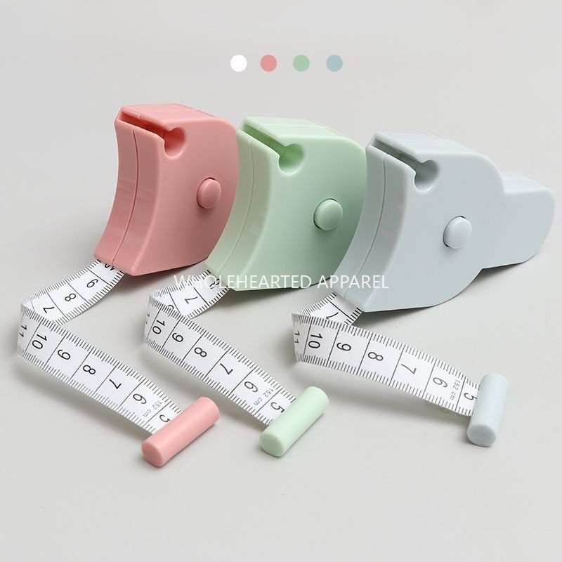 1676★  Special circumference ruler fitness ruler waist ruler hip circumference leg circumference automatic high-precision shrinkage measurement soft ruler household ruler