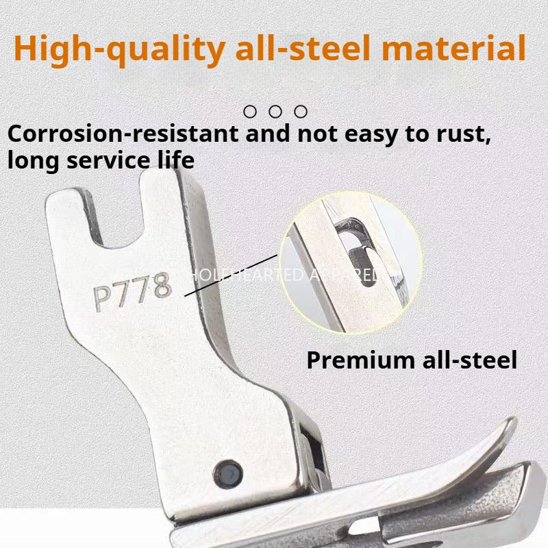 1077★ P778 computer flat car all-steel upper collar special special presser foot upper collar pressing line industrial sewing machine presser foot accessories★
