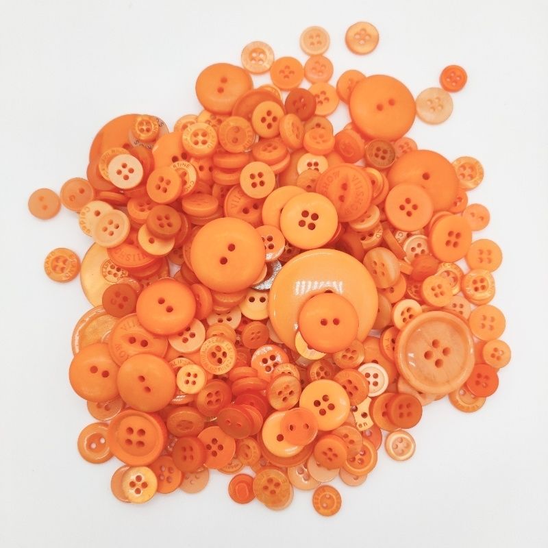 3028  New creative DIY color resin buckle children handmade button painting material package button flower decorative small buckle