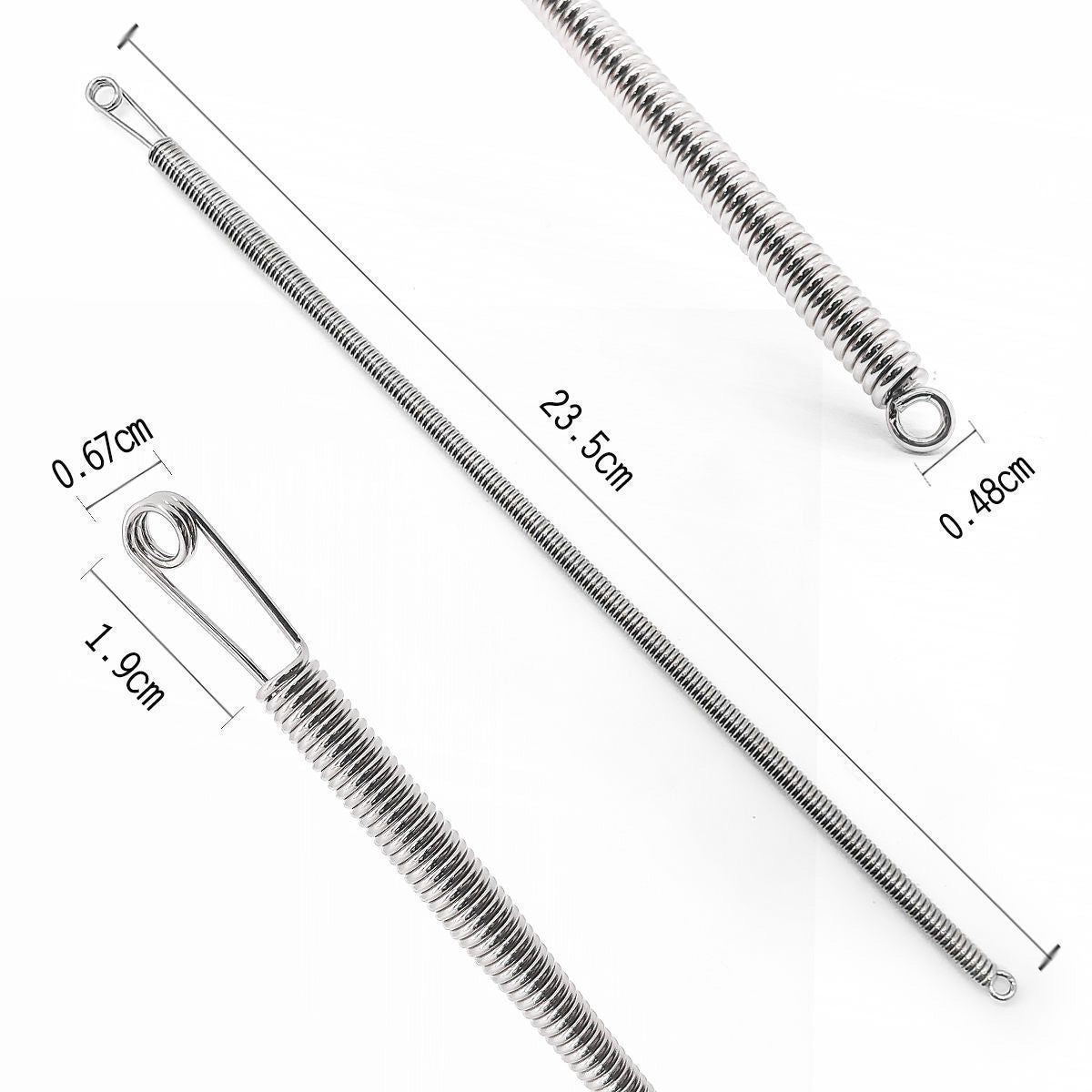 1090★ New bending rope threading tool Multifunctional spring eye piercer Clothes rubber band wearing elastic aid
