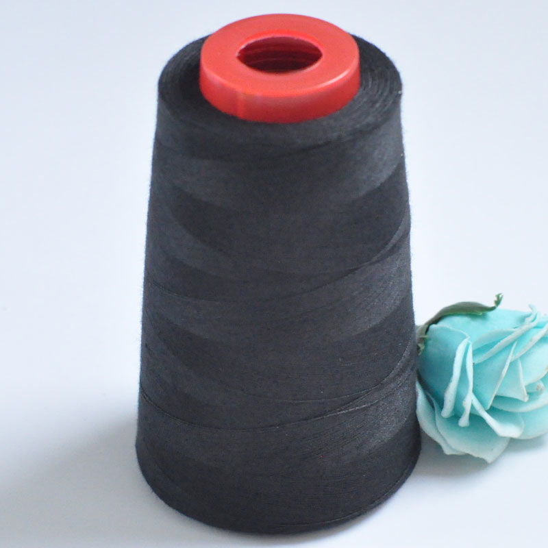 3052 Household industrial 402 high-speed fine thread sewing machine special large roll black and white color flat car sewing thread new product recommendation