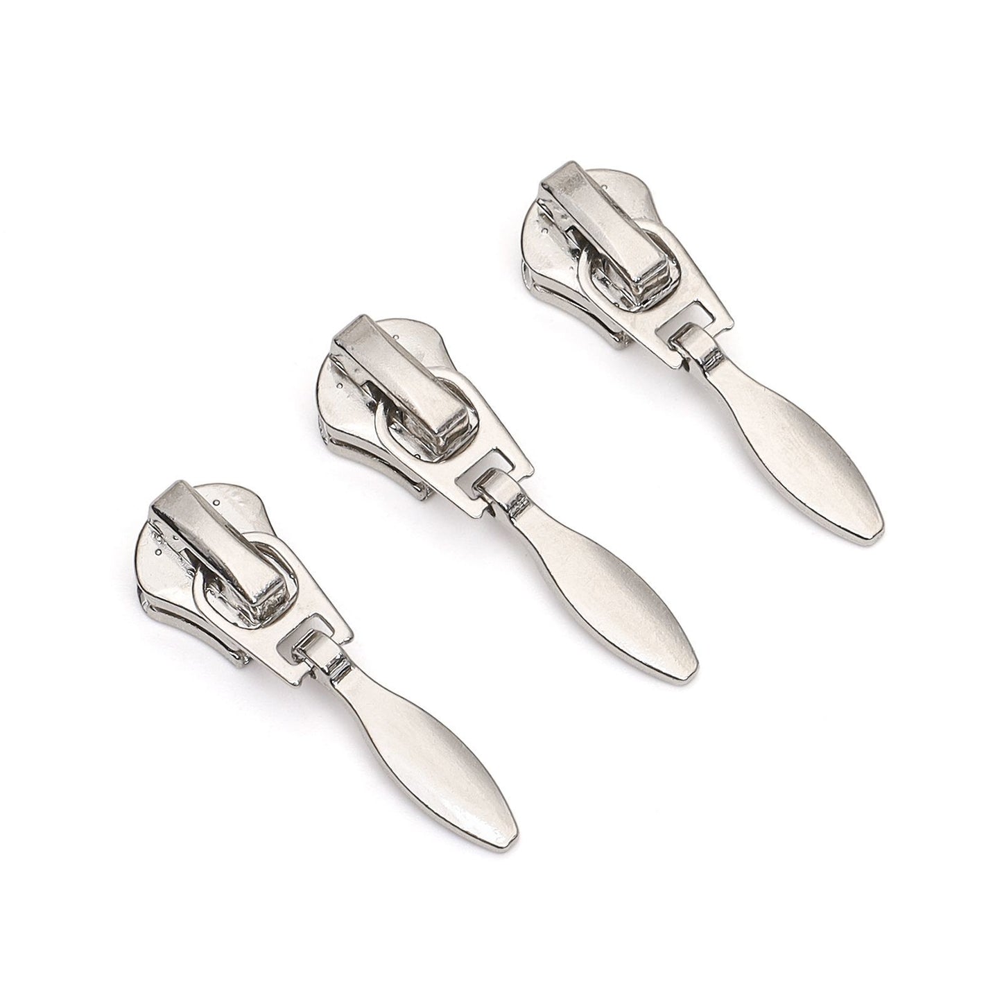 3108 Zipper No. 5 metal slider platinum water drop slider metal zipper special zinc alloy clothing luggage accessories zipper