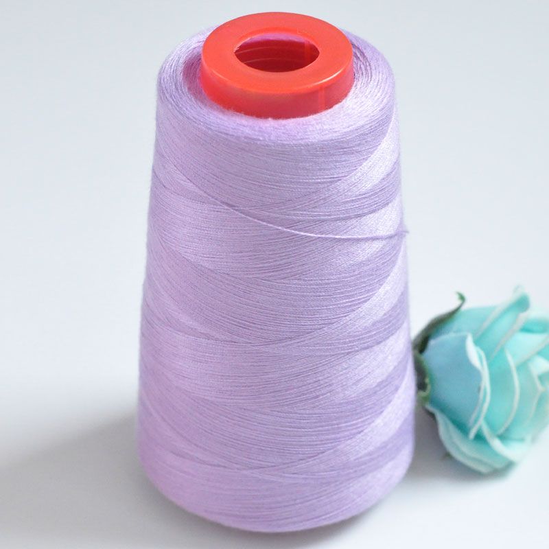 3052 Household industrial 402 high-speed fine thread sewing machine special large roll black and white color flat car sewing thread new product recommendation