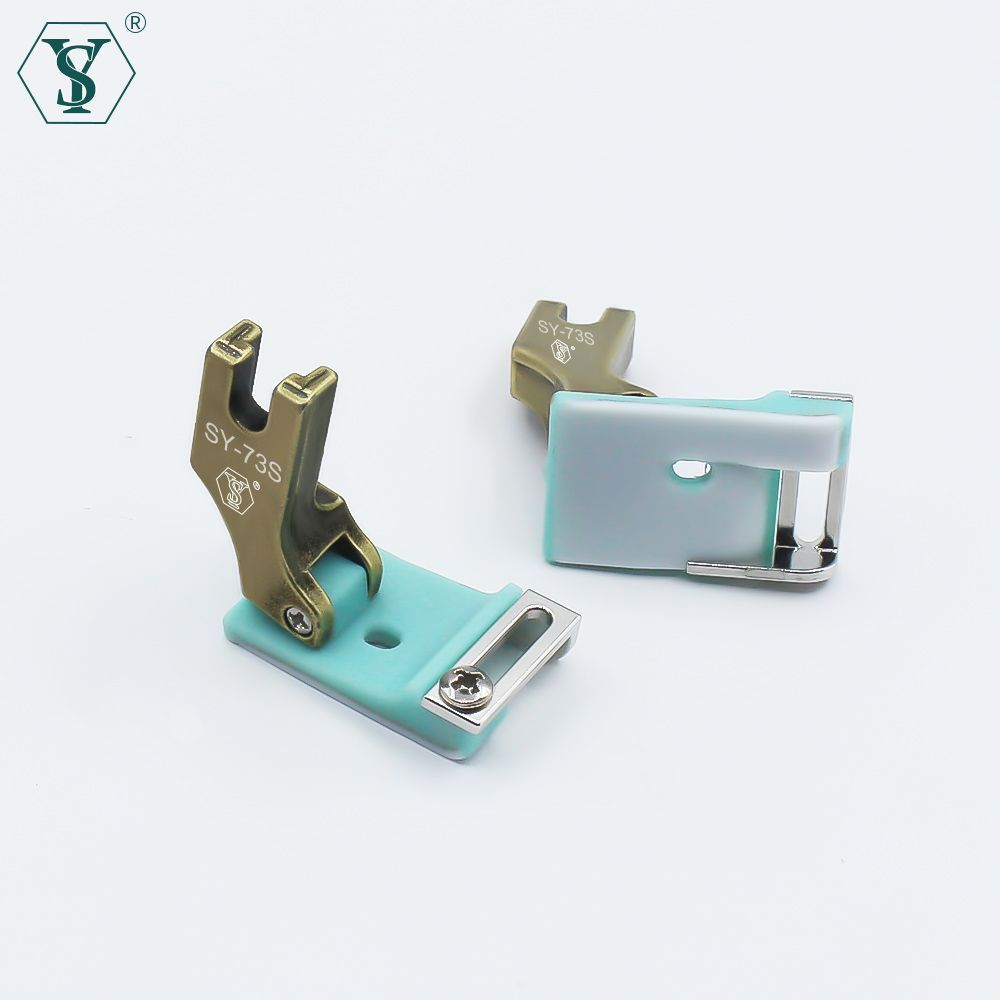 1606★  New SY-73S rib hemming hemming, hemming and brightening line, lace webbing guide strip, multi-purpose flat car presser foot