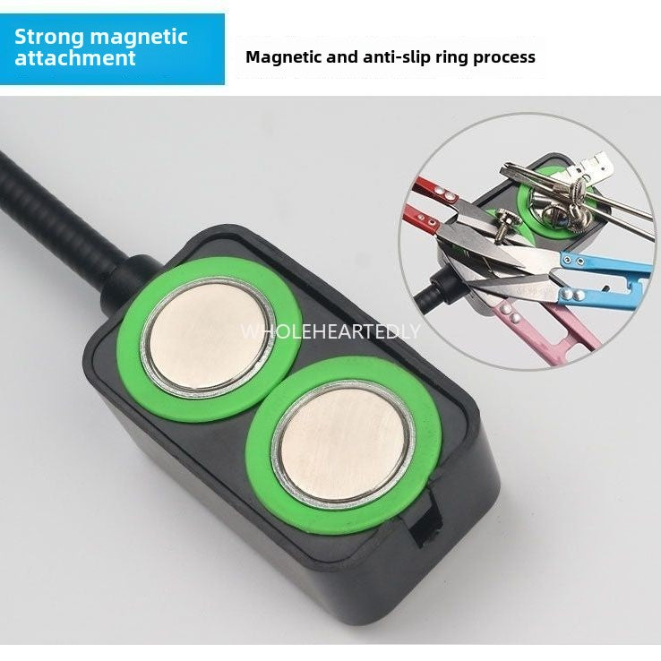 1035★ 360-degree strong magnetic mobile phone holder, multi-functional magnetic shooting live broadcast mobile phone holder, sewing machine mobile phone holder