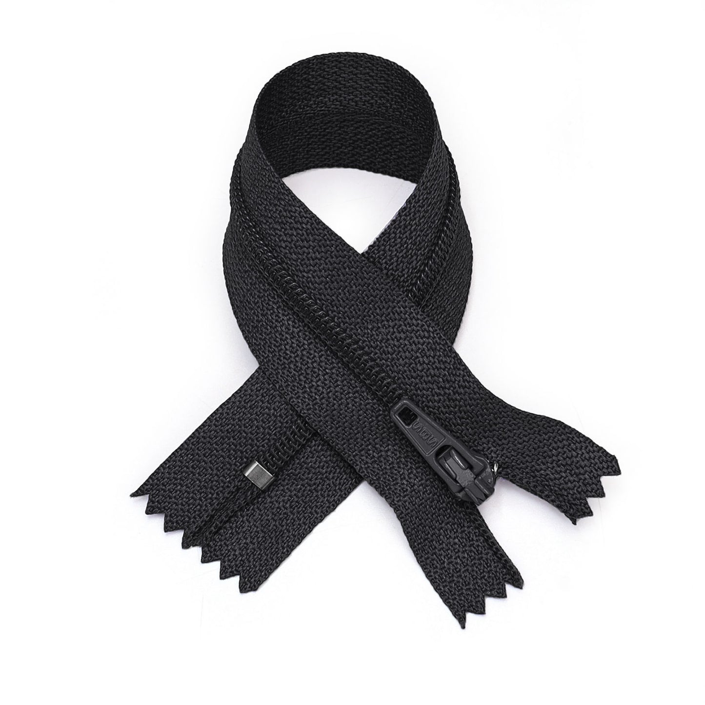 3067 7 pulgadas SBS nailon cremallera bolsillo con tapeta cremallera 18 cm longitud neta 20 cm longitud total 100 piezas 1 paquete