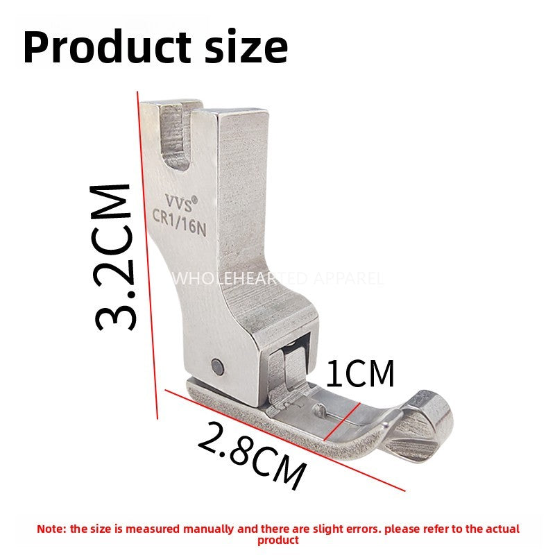 1552★  Flat car big head high and low presser foot 211 CR1/32 all-steel high and low stop presser line presser foot sewing machine accessories