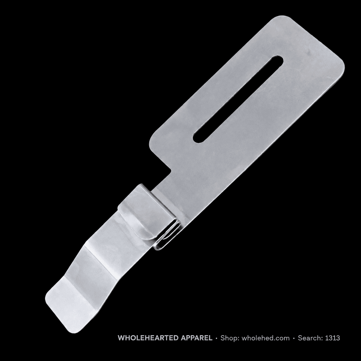 1313★ One-Pass Reverse-Side Seam Joining and Topstitching Folder with Lower-Layer Edge Folding for Industrial Sewing Machines