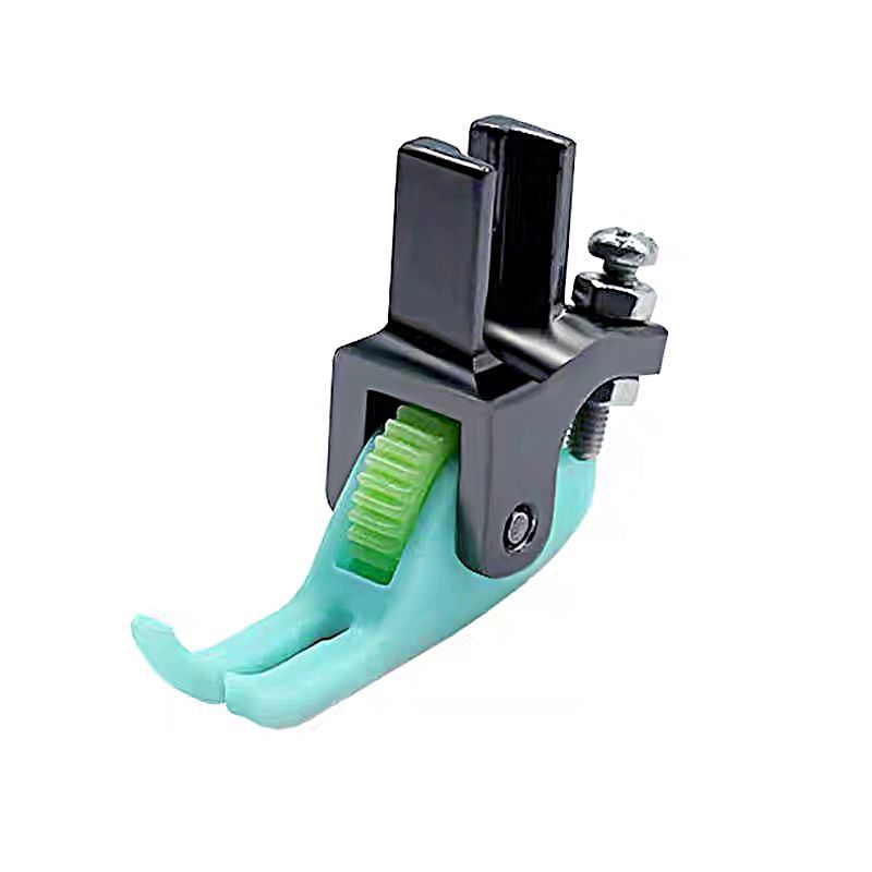 1020★ New T58N upper zipper roller small presser foot pressing line 0.3 flat car special POM material roller narrow presser foot