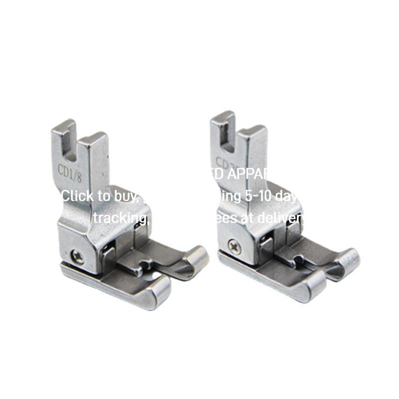 1415★ Computer flat car all-steel left and right universal high and low presser foot industrial sewing machine rib stop pressing line tangential presser foot★