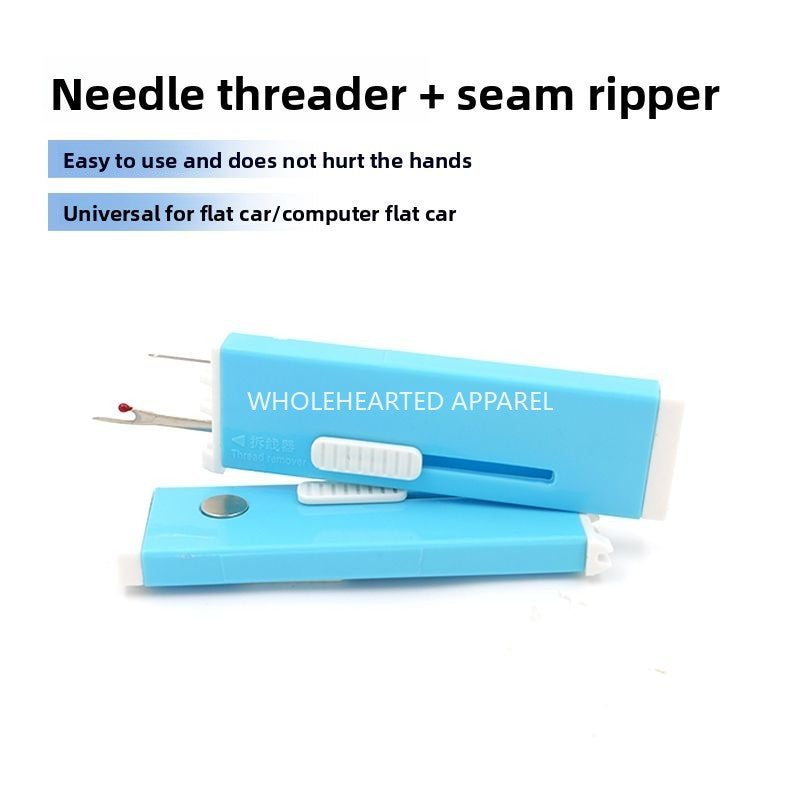 1700★  The second generation of new closed-eye needle threader flat car sewing machine universal automatic fast threading lead tool