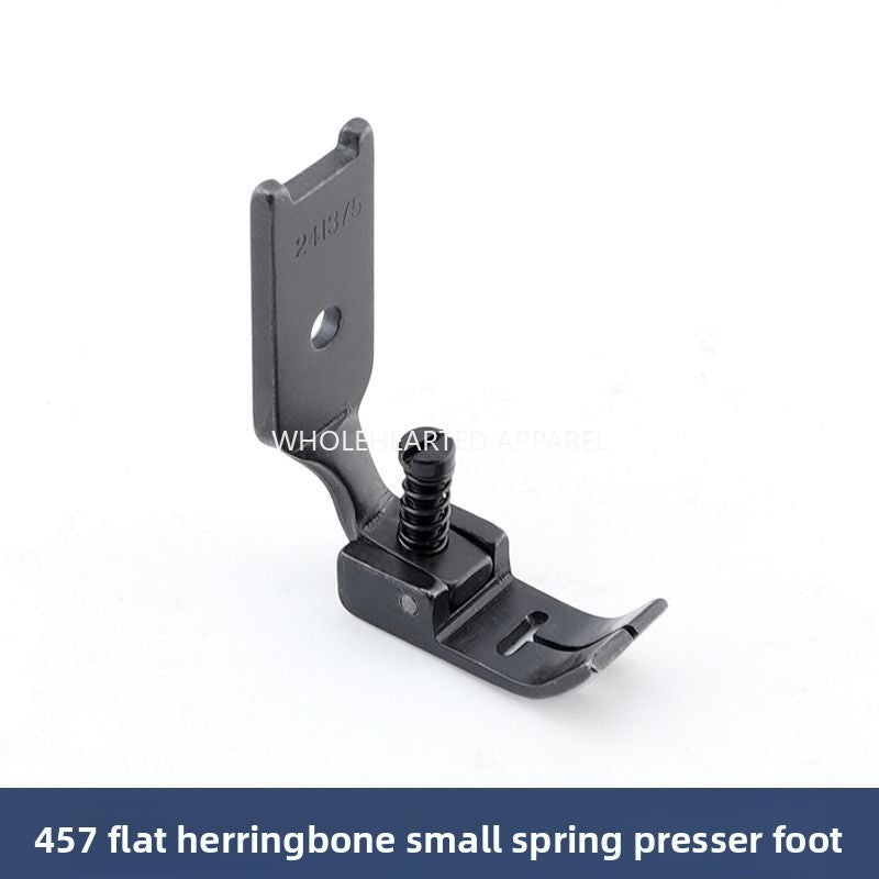 1623★  All-steel herringbone car elastic silk presser foot opening flat mouth presser foot large medium small presser foot sewing machine accessories