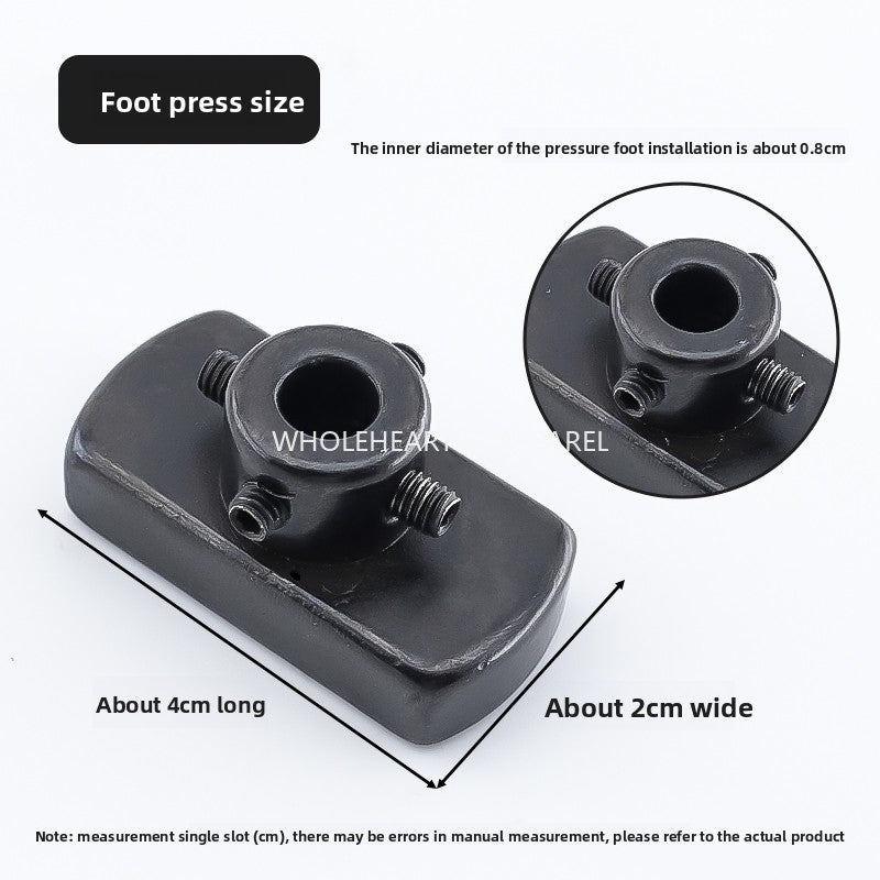 1657★  Second Generation Large Hammer Bead Tool Set Hammer Bead Craft Needle Plate Foot Press Tool Clothing Sewing Machine Accessories