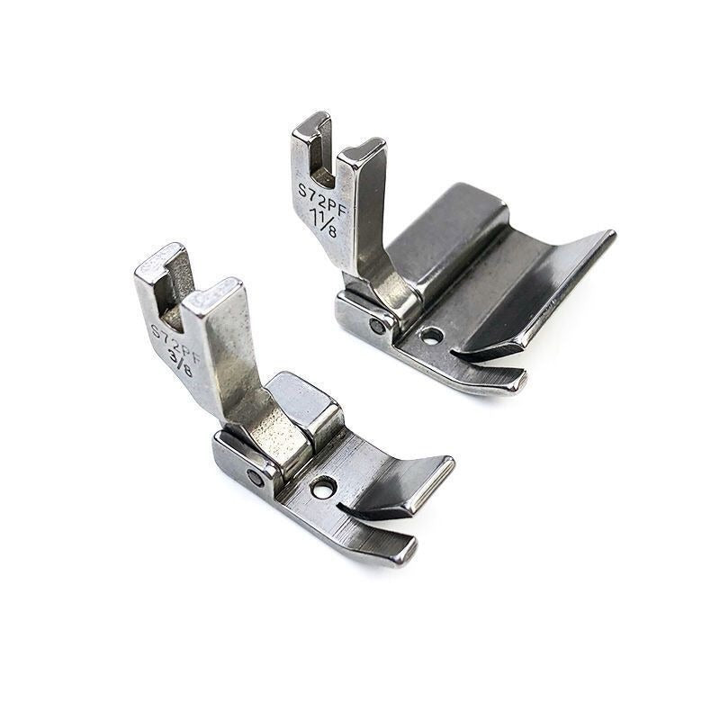 1357★ S72PF flat car pull tube presser foot 3611 hem pull tube, hemming hemming widening, side pressing foot, side pressing foot★