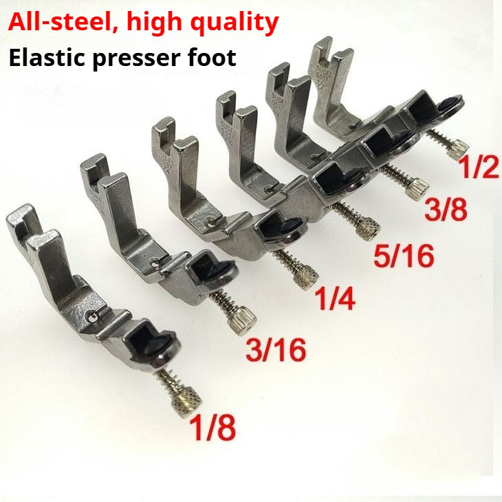 1226★ Prensatelas de banda elástica S537 de acero para automóvil plano, prensatelas de banda elástica para automóvil plano, prensatelas de banda elástica suelta, accesorios de costura★