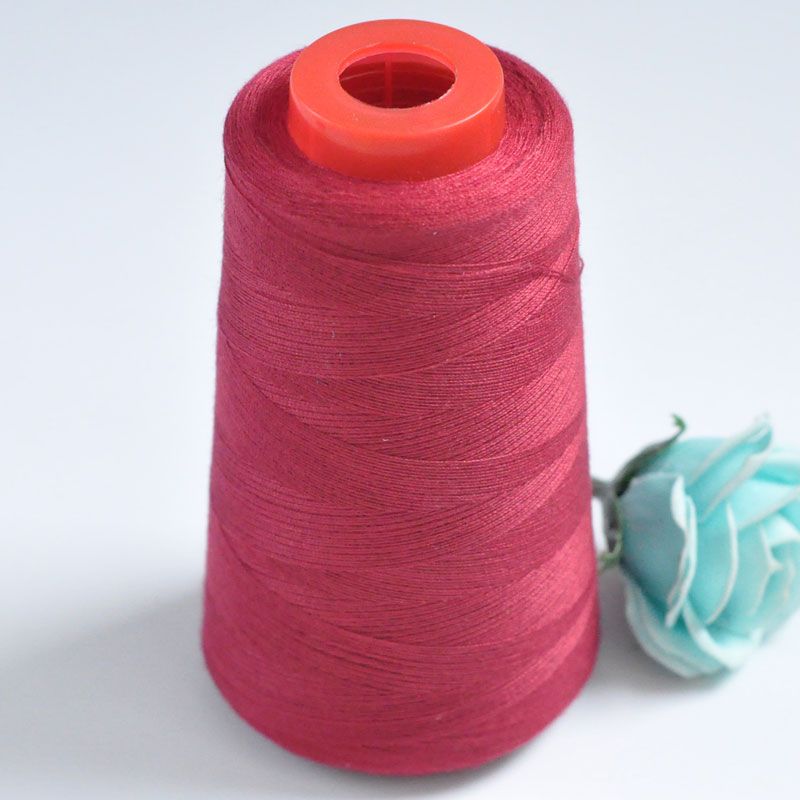 3052 Household industrial 402 high-speed fine thread sewing machine special large roll black and white color flat car sewing thread new product recommendation