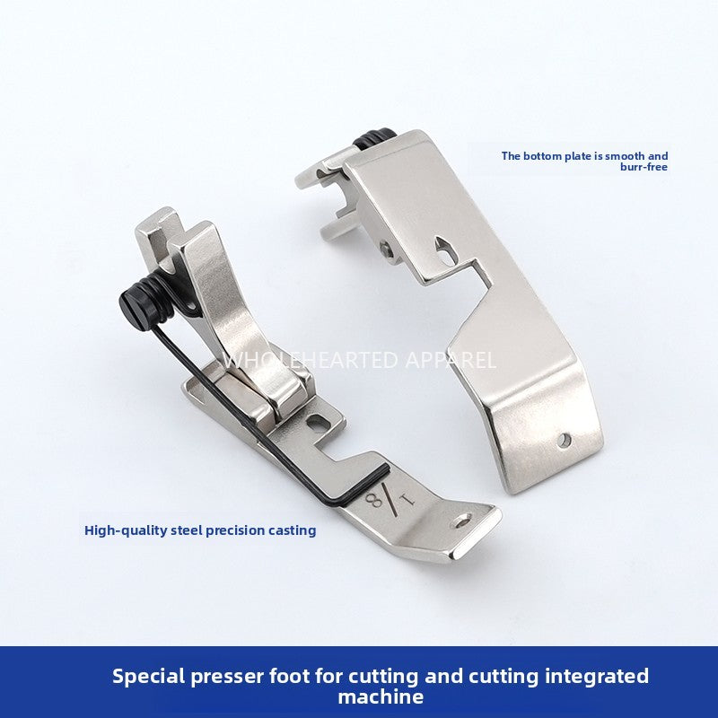 1641★  Sewing machine accessories New 572 cutting bag integrated pressing foot cutting bag integrated machine special thick material universal wheel