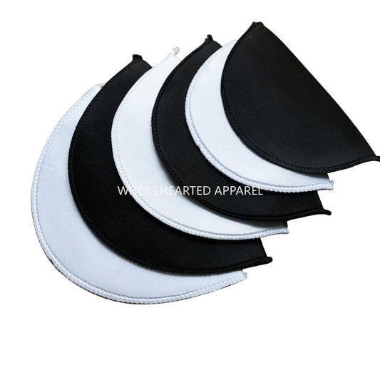 3919★ Hombrera de esponja lavable, antideformable, fina de algodón, antideslizante, para abrigos, camisas, accesorios de ropa